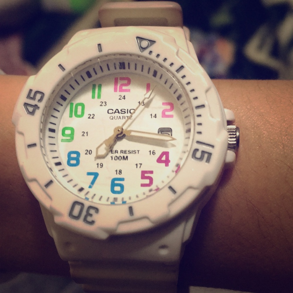 A casio watch for girl